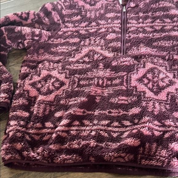 Ariat Pink and Purple Soft Aztec Zip Jacket -XL - Picture 3 of 7
